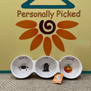 Harvest Green Studio TRICK OR TREAT Snack Bowls